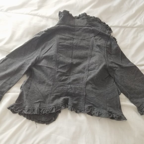 Decree Soft Ruffled Jacket/Cardigan - Picture 5 of 5